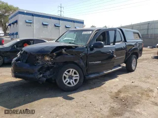 2005 Toyota Tundra Ltd with VIN 5TBDT48115S473075, listed as a Copart auction lot 62755424 with 0 mi miles and Salvage Title. Bid and sale history available at carsss.com. Image 1.
