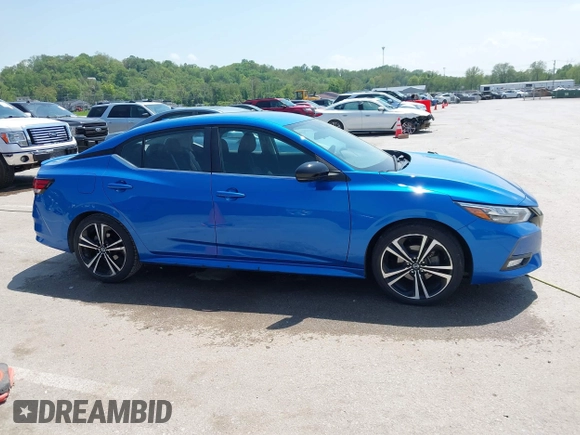 2021 Nissan Sentra SR z VIN 3N1AB8DV1MY327668, wystawiony jako IAAI lot #42087539 z przebiegiem 74 853 mil mil oraz . Historia ofert i sprzedaży dostępna na DreamBid. Obrazek 13.