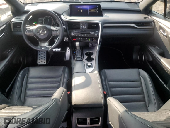 2019 Lexus RX 350 with VIN 2T2BZMCA0KC172091, listed as a Copart auction lot 61464075 with 62,683 mi miles and Salvage title. Bid and sale history available at DreamBid. Image 8.