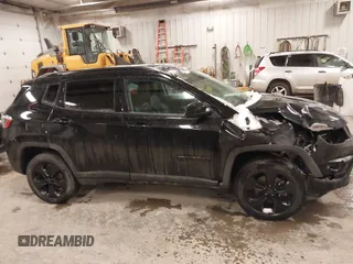 2019 Jeep Compass Latitude with VIN 3C4NJDBB0KT838995, listed as a IAAI auction lot 41278070 with 55,850 mi miles. Bid and sale history available at carsss.com. Image 13.