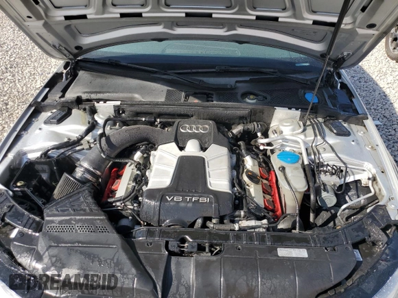 2013 Audi S4 Premium Plus with VIN WAUBGAFL4DA087684, listed as a Copart auction lot 74945454 with 120,491 mi miles and Salvage Title. Bid and sale history available at carsss.com. Image 11.