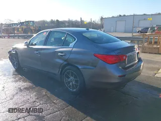 2017 Infiniti Q50 3.0t Premium with VIN JN1EV7AR1HM837831, listed as a IAAI auction lot 41818427 with 68,425 mi miles. Bid and sale history available at carsss.com. Image 3.