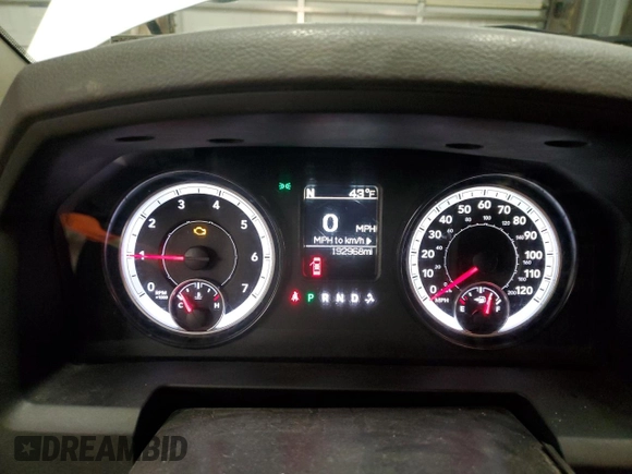 2015 Ram 2500 Tradesman with VIN 3C6TR5HT8FG588644, listed as a Copart auction lot 52816595 with 192,968 mi miles and Clean title. Bid and sale history available at DreamBid. Image 9.