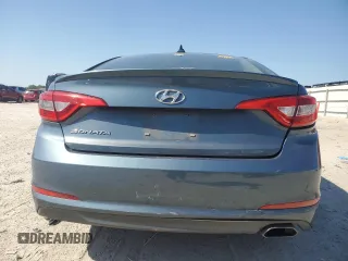 2015 Hyundai Sonata 2.4L SE with VIN 5NPE24AF3FH056200, listed as a Copart auction lot 53630545 with 100,634 mi miles and Salvage Title. Bid and sale history available at carsss.com. Image 6.