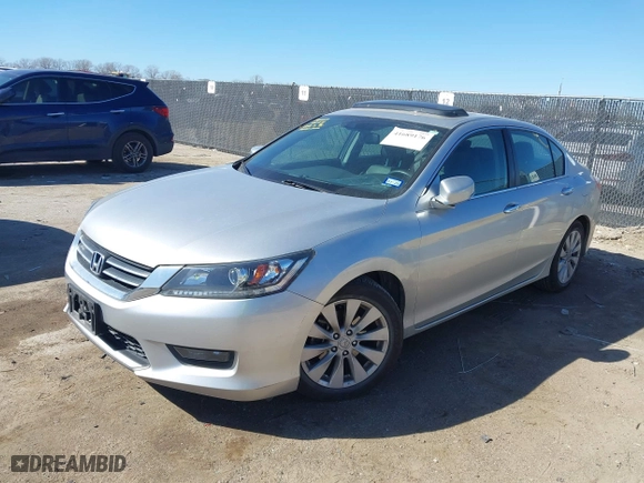 2014 Honda Accord Sedan EX-L with VIN 1HGCR2F80EA274748, listed as a IAAI auction lot 41689176 with 149,432 mi miles. Bid and sale history available at carsss.com. Image 17.