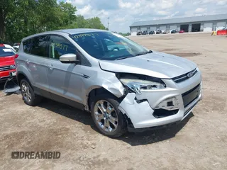 2013 Ford Escape SEL z VIN 1FMCU9H94DUD19842, wystawiony jako IAAI lot #42399577 z przebiegiem 176 257 mil mil oraz . Historia ofert i sprzedaży dostępna na DreamBid. Obrazek 1.