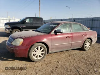 2005 Ford Five Hundred Limited with VIN 1FAFP28105G189607, listed as a Copart auction lot 76132644 with 164,154 mi miles and Clean Title. Bid and sale history available at carsss.com. Image 1.