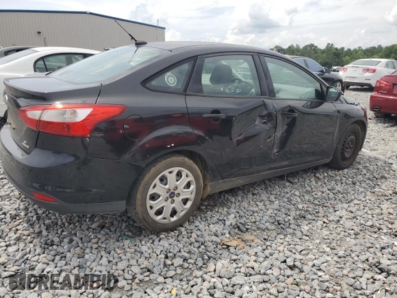 2012 Ford Focus SE with VIN 1FAHP3F28CL371926, listed as a Copart auction lot 60127115 with 162,617 mi miles and Salvage title. Bid and sale history available at DreamBid. Image 3.