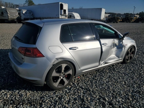 2016 Volkswagen Golf GTI SE w/Performance Pkg with VIN 3VW547AU2GM048141, listed as a Copart auction lot 88142855 with 92,822 mi miles and Salvage Title. Bid and sale history available at carsss.com. Image 3.
