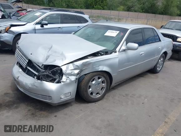 2002 Cadillac DeVille z VIN 1G6KD54Y22U108080, wystawiony jako IAAI lot #42304179 z przebiegiem 278 141 mil mil oraz . Historia ofert i sprzedaży dostępna na DreamBid. Obrazek 17.