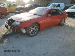1990 Nissan 300ZX z VIN JN1CZ24A9LX006296, wystawiony jako Copart lot #77234554 z przebiegiem Nie podano mil oraz Szkody całkowita. Historia ofert i sprzedaży dostępna na DreamBid. Obrazek 1.