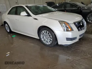 2012 Cadillac CTS Luxury with VIN 1G6DG5E57C0125969, listed as a Copart auction lot 49002865 with 105,800 mi miles and Salvage Title. Bid and sale history available at DreamBid. Image 4.
