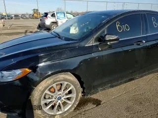2017 Ford Fusion S with VIN 3FA6P0G70HR162690, listed as a Copart auction lot 50009285 with 147,106 mi miles and Salvage Title. Bid and sale history available at carsss.com. Image 11.