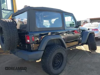 2021 Jeep Wrangler Sport with VIN 1C4GJXAG8MW559296, listed as a IAAI auction lot 41759848 with 47,374 mi miles and . Bid and sale history available at DreamBid. Image 4.
