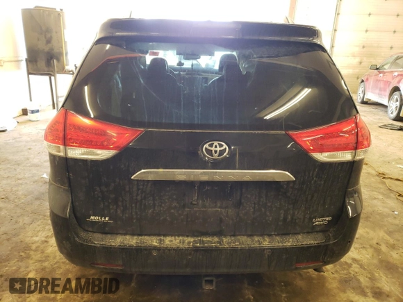 2013 Toyota Sienna XLE with VIN 5TDDK3DC4DS070167, listed as a Copart auction lot 46992565 with Not Provided miles and Salvage Title. Bid and sale history available at DreamBid. Image 6.