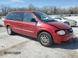 2004 Chrysler Town & Country Touring with VIN 2C4GP54L54R528494, listed as a Copart auction lot 50597675 with 207,450 mi miles and Salvage Title. Bid and sale history available at DreamBid. Image 4.
