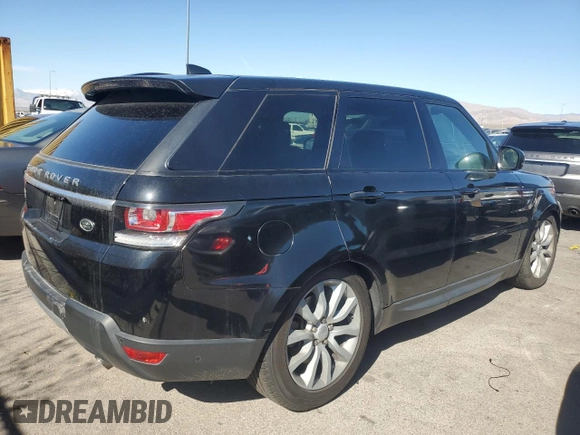 2017 Land Rover Range Rover Sport HSE with VIN SALWR2FK2HA693673, listed as a Copart auction lot 48438985 with 113,630 mi miles and Clean Title. Bid and sale history available at carsss.com. Image 3.