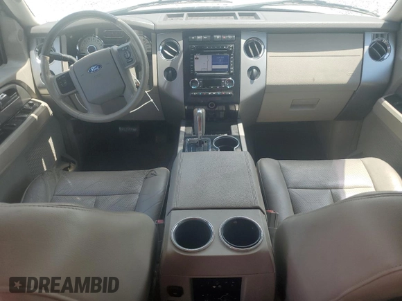 2013 Ford Expedition Max Limited with VIN 1FMJK2A51DEF59677, listed as a Copart auction lot 51856825 with 146,192 mi miles and Salvage title. Bid and sale history available at DreamBid. Image 8.
