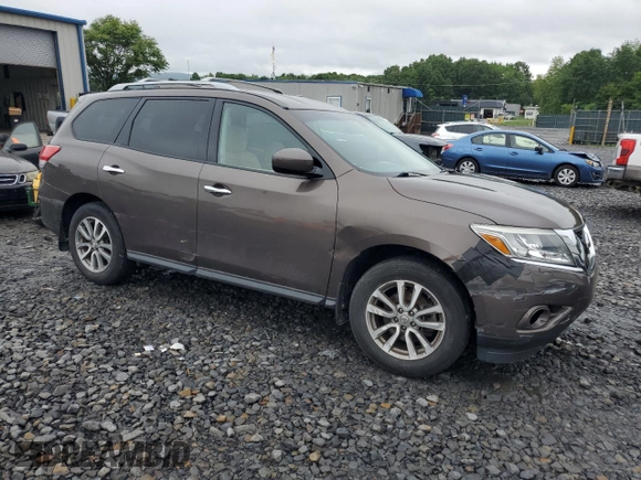 2016 Nissan Pathfinder S with VIN 5N1AR2MM2GC668423, listed as a Copart auction lot 61051085 with Not provided miles and Salvage title. Bid and sale history available at DreamBid. Image 4.