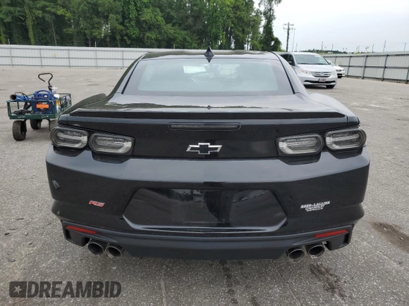 2022 Chevrolet Camaro 2LT with VIN 1G1FD1RS3N0110758, listed as a Copart auction lot 62610603 with 8,748 mi miles. Bid and sale history available at carsss.com. Image 6.