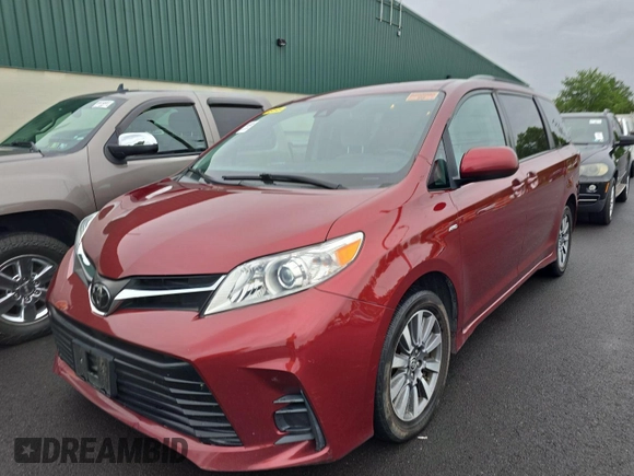2020 Toyota Sienna LE with VIN 5TDJZ3DC5LS251503, listed as a IAAI auction lot 42610520 with 131,850 mi miles and . Bid and sale history available at DreamBid. Image 22.