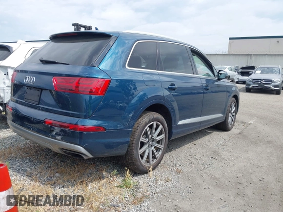 2019 Audi Q7 Premium with VIN WA1AAAF70KD006253, listed as a IAAI auction lot 42360114 with 19,448 mi miles and . Bid and sale history available at DreamBid. Image 4.
