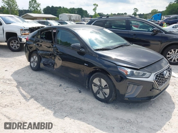 2020 Hyundai Ioniq Blue with VIN KMHC65LC8LU239139, listed as a IAAI auction lot 42216611 with 88,009 mi miles and . Bid and sale history available at DreamBid. Image 1.