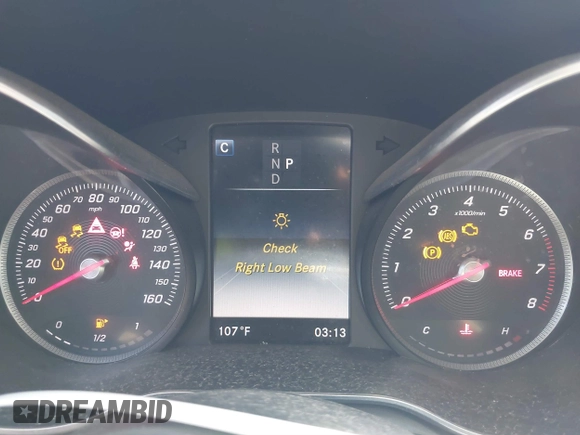 2018 Mercedes-Benz C 300 with VIN WDDWK4JB6JF754939, listed as a IAAI auction lot 37406882 with 73,043 mi miles and . Bid and sale history available at DreamBid. Image 7.