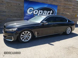 2020 BMW 7 Series with VIN DPSMN178933, listed as a Copart auction lot 53672654 with 37,383 mi miles and . Bid and sale history available at DreamBid. Image 1.