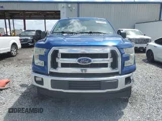 2017 Ford F-150 XL with VIN 1FTEW1C85HFA87480, listed as a Copart auction lot 51813955 with 185,207 mi miles and Salvage Title. Bid and sale history available at carsss.com. Image 5.