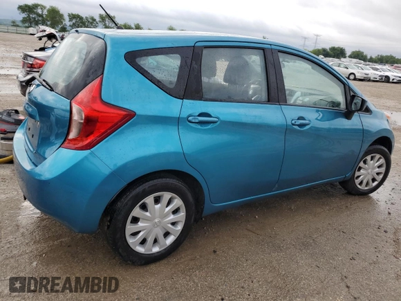 2015 Nissan Note S with VIN 3N1CE2CP5FL362309, listed as a Copart auction lot 57620205 with 100,076 mi miles and Salvage title. Bid and sale history available at DreamBid. Image 3.
