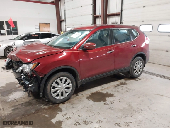 2015 Nissan Rogue SV with VIN KNMAT2MT8FP588094, listed as a IAAI auction lot 41748251 with 134,120 mi miles. Bid and sale history available at carsss.com. Image 18.