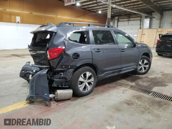 2024 Subaru Ascent Premium with VIN 4S4WMACD6R3410313, listed as a Copart auction lot 76565074 with 9,062 mi miles and Salvage title. Bid and sale history available at DreamBid. Image 3.