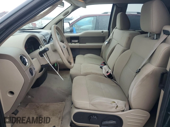 2008 Ford F-150 XL with VIN 1FTPX12V88KC95874, listed as a Copart auction lot 43202515 with 197,551 mi miles and Clean title. Bid and sale history available at DreamBid. Image 7.