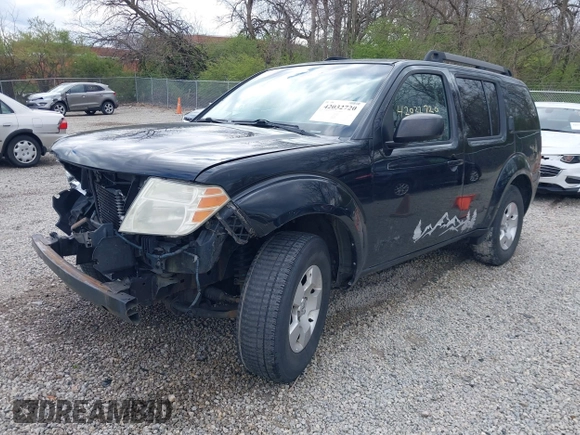 2008 Nissan Pathfinder S с VIN 5N1AR18B58C654777, выставлен на аукционе IAAI как лот 42032720 с пробегом 187 648 миль миль и . История ставок и продаж доступна на DreamBid. Изображение 20.