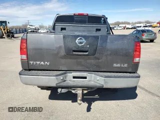 2004 Nissan Titan LE with VIN 1N6AA07B24N575053, listed as a Copart auction lot 50370985 with 230,225 mi miles and Salvage title. Bid and sale history available at DreamBid. Image 6.