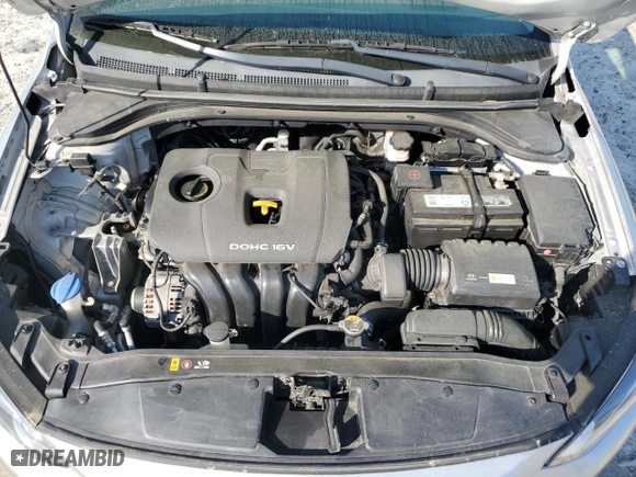 2017 Hyundai Elantra SE with VIN 5NPD74LF7HH048596, listed as a Copart auction lot 51341945 with 91,149 mi miles and Salvage Title. Bid and sale history available at carsss.com. Image 11.