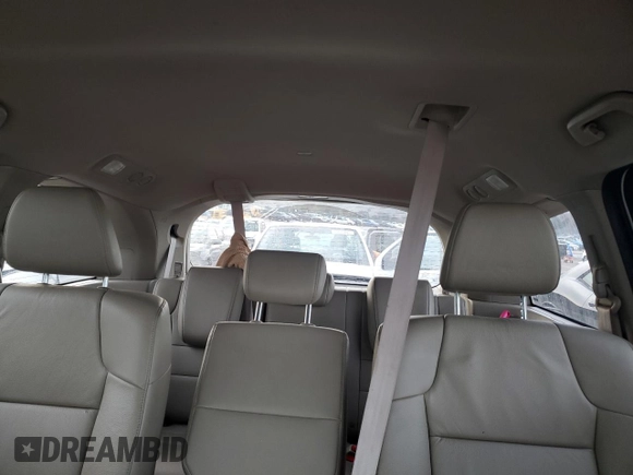 2016 Honda Odyssey EX-L with VIN 5FNRL5H61GB061423, listed as a Copart auction lot 49189835 with 158,040 mi miles and Salvage Title. Bid and sale history available at carsss.com. Image 10.