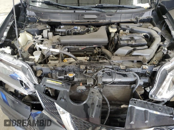 2016 Nissan Rogue SV with VIN 5N1AT2MV0GC873569, listed as a Copart auction lot 53288555 with 0 mi miles and Salvage Title. Bid and sale history available at carsss.com. Image 12.