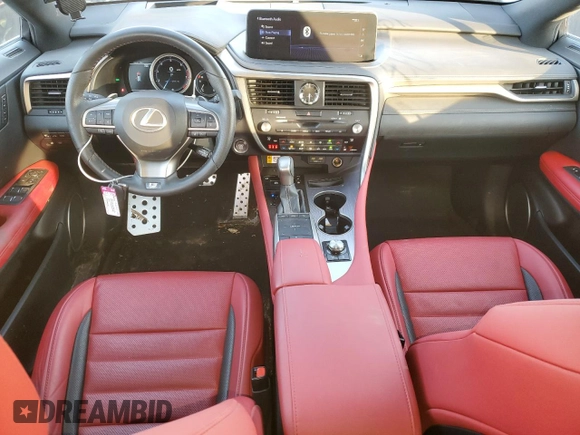 2022 Lexus RX with VIN 2T2SZMDA5NC367154, listed as a Copart auction lot 47421255 with 11,293 mi miles and Salvage Title. Bid and sale history available at carsss.com. Image 8.