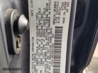 2005 Toyota 4Runner SR5 with VIN JTEZU14R250051626, listed as a Copart auction lot 51009275 with 164,852 mi miles and Salvage Title. Bid and sale history available at carsss.com. Image 13.