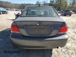 2006 Mitsubishi Lancer ES with VIN JA3AJ26E06U056942, listed as a Copart auction lot 88229295 with 155,694 mi miles and Salvage Title. Bid and sale history available at carsss.com. Image 6.