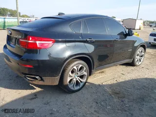2013 BMW X6 xDrive50i with VIN 5UXFG8C59DL592268, listed as a IAAI auction lot 37742627 with 120,462 mi miles. Bid and sale history available at carsss.com. Image 4.
