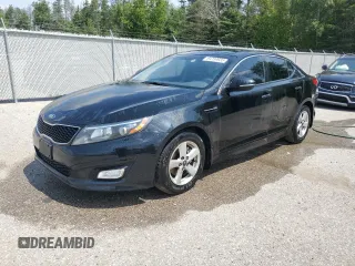 2015 Kia Optima LX with VIN KNAGM4A74F5623829, listed as a Copart auction lot 64739935 with 253,108 mi miles and Clean title. Bid and sale history available at DreamBid. Image 1.