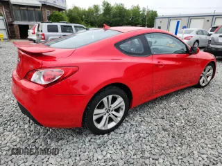 2010 Hyundai Genesis Coupe Grand Touring with VIN KMHHU6KH8AU004641, listed as a Copart auction lot 62854555 with 91,337 mi miles and Clean title. Bid and sale history available at DreamBid. Image 3.