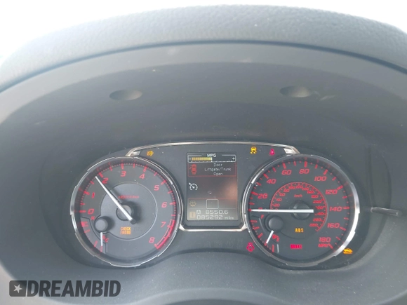 2016 Subaru WRX Limited z VIN JF1VA1L66G9807353, wystawiony jako IAAI lot #42045497 z przebiegiem 85 292 mil mil oraz . Historia ofert i sprzedaży dostępna na DreamBid. Obrazek 7.