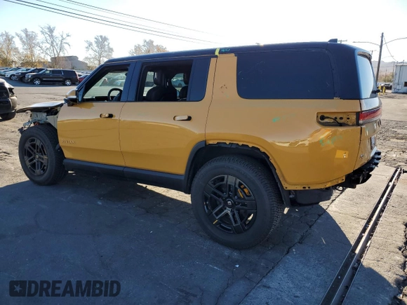 2023 Rivian R1S Launch Edition with VIN 7PDSGABL3PN007354, listed as a Copart auction lot 87954795 with 13,158 mi miles and Salvage Title. Bid and sale history available at carsss.com. Image 2.