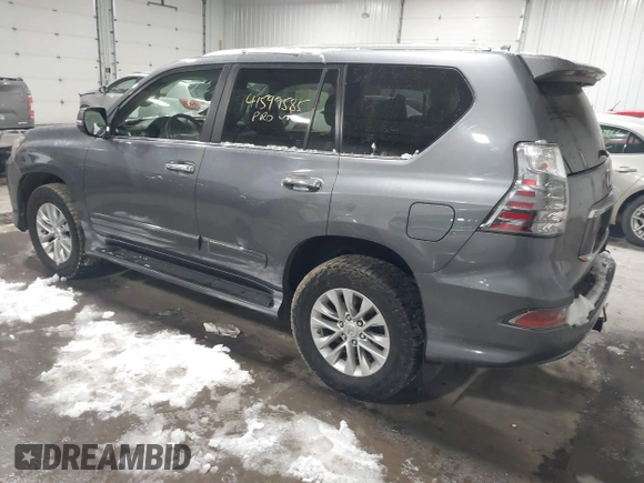 2015 Lexus GX 460 with VIN JTJBM7FX9F5118485, listed as a IAAI auction lot 41599585 with 106,355 mi miles and . Bid and sale history available at carsss.com. Image 3.