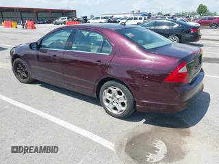 2011 Ford Fusion SE with VIN 3FAHP0HA4BR152710, listed as a IAAI auction lot 42134134 with 133,360 mi miles. Bid and sale history available at carsss.com. Image 3.