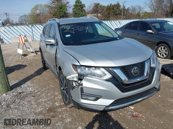 2019 Nissan Rogue SV with VIN 5N1AT2MT3KC777684, listed as a IAAI auction lot 41925508 with 113,717 mi miles and . Bid and sale history available at DreamBid. Image 1.